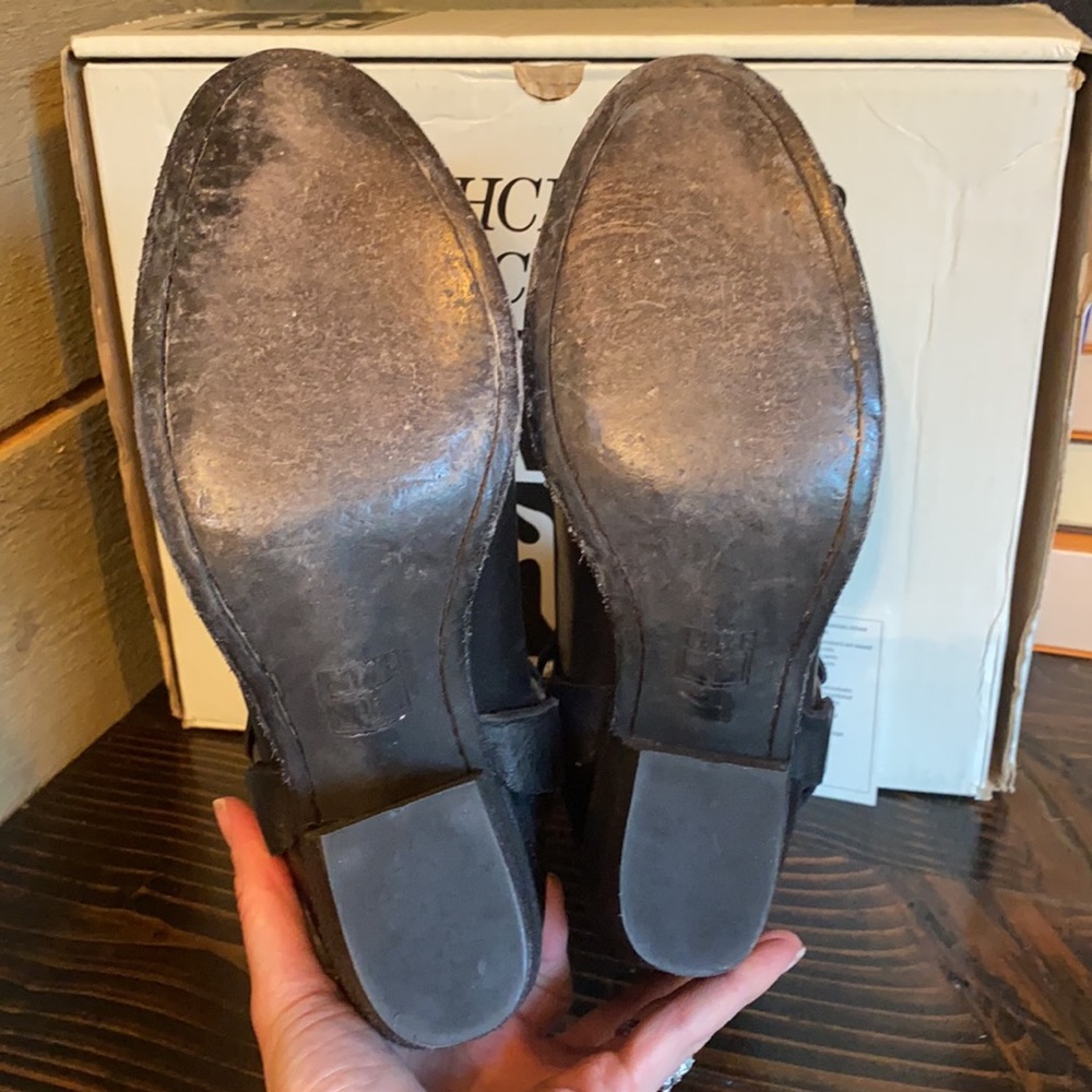 Frye Tabitha Harness Short in Black - Picture 15 of 17